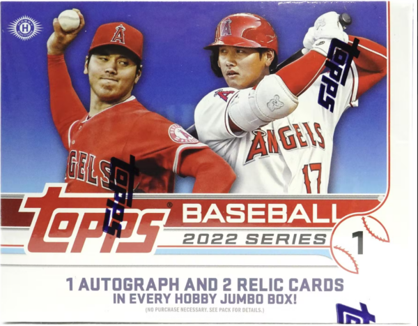 2022 MLB Topps Series 1 Hobby Jumbo Box