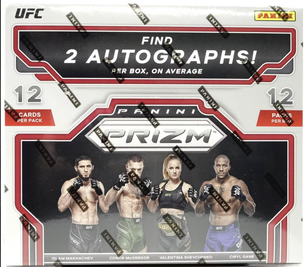 2022 UFC Prizm Hobby Box